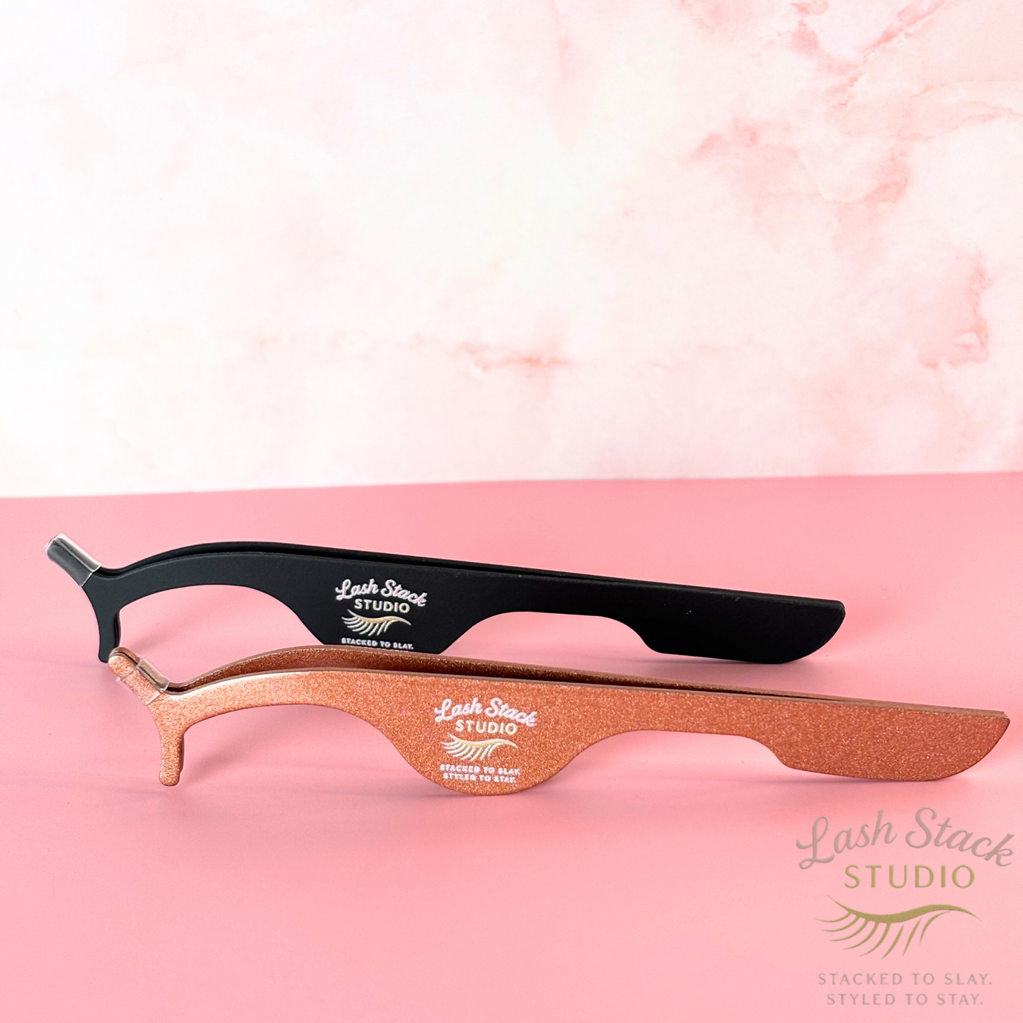 Lash Applicator Tool – Precision Grip for False Eyelashes (Black or Gold)