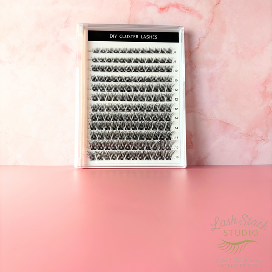 ✨ Stacked Flare –DIY Cluster Lashes ✨