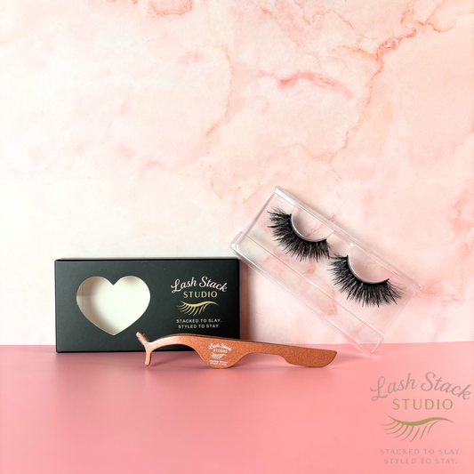 ✨ Stacked Siren – Faux Mink Strip Lashes ✨