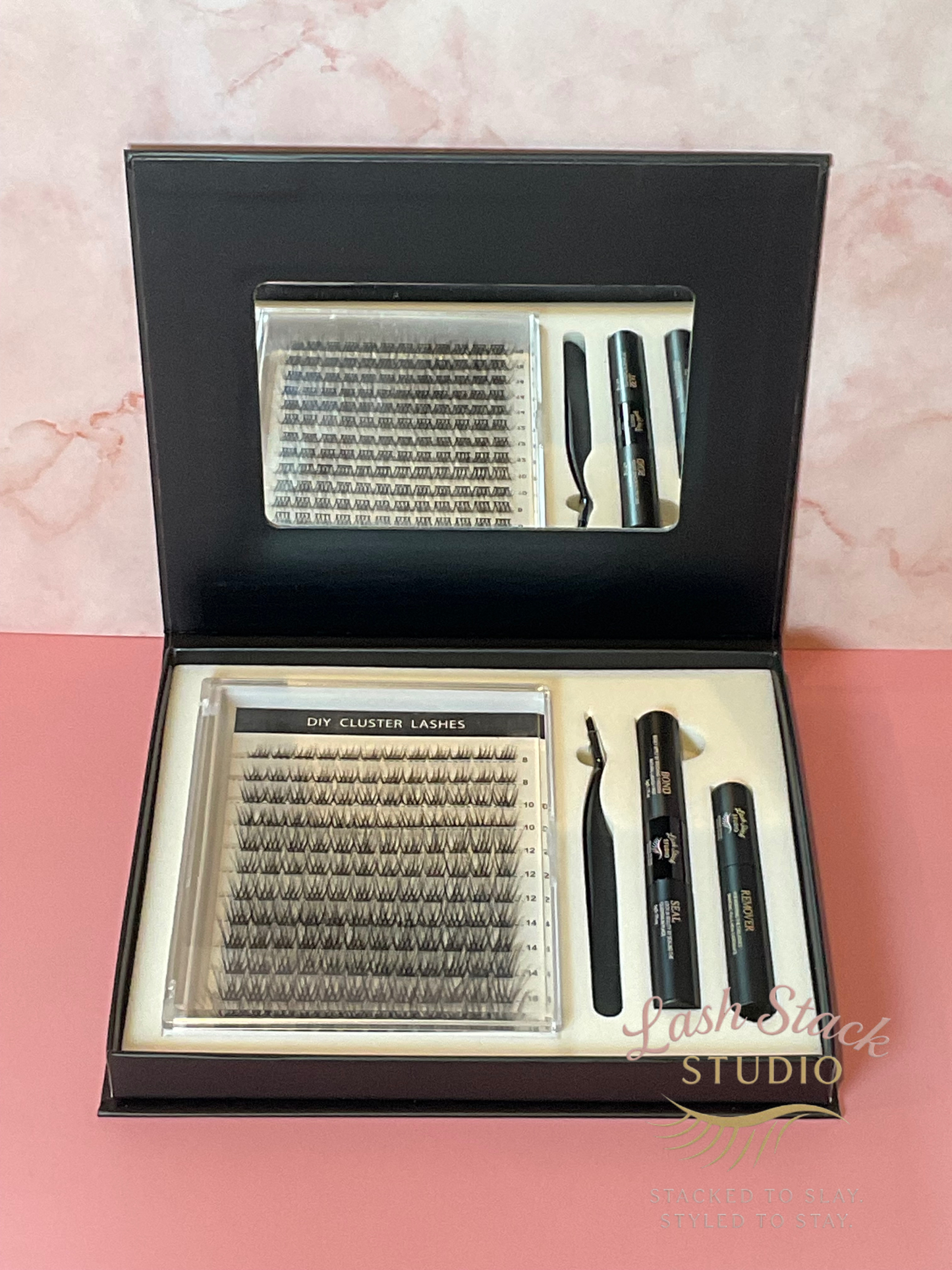 Stacked Essentials Starter Kit – DIY Cluster Lash Set