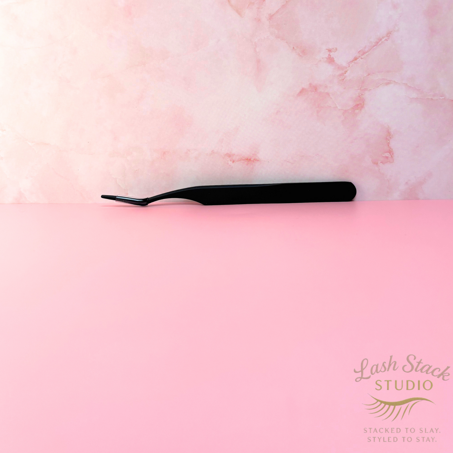 Lash Tweezers for Cluster Lash Application | Precision Tool – Lash Stack Studio