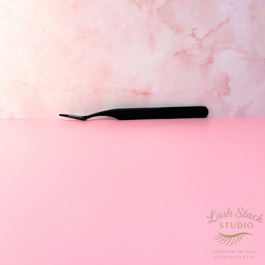 Lash Tweezers for Cluster Lash Application | Precision Tool – Lash Stack Studio