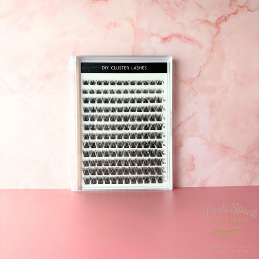 ✨ Stacked Whisp-DIY Cluster Lashes ✨
